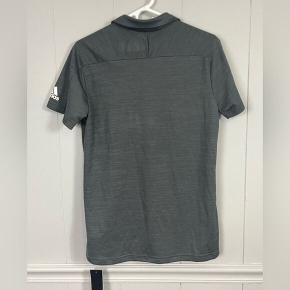 NWT Adidas NHL Men’s Philadelphia Flyers Gray Game Mode Polo Shirt Size Medium - Picture 4 of 9